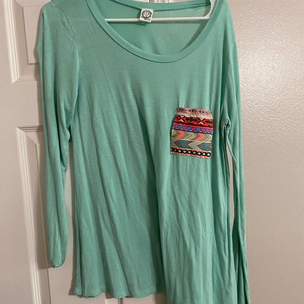 Light green shirt